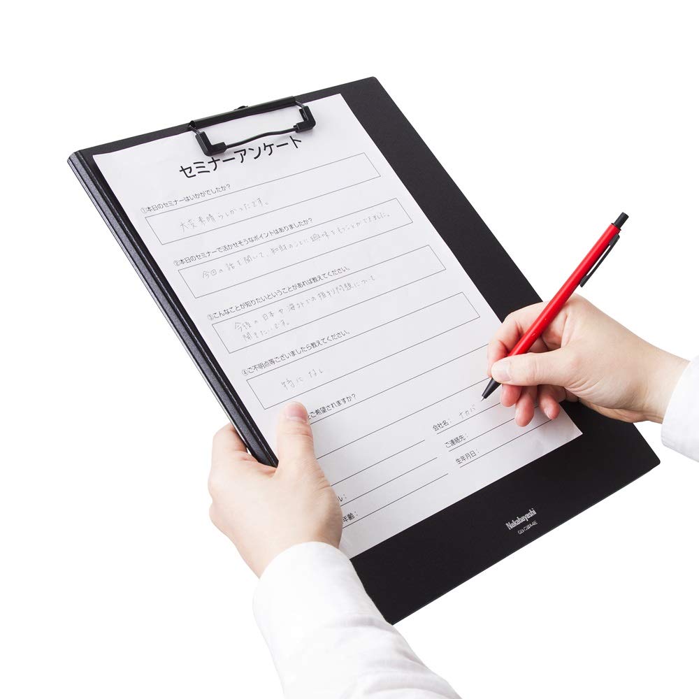 Amazon.co.jp: ナカバヤシ ワイドクリップボード カバータイプ